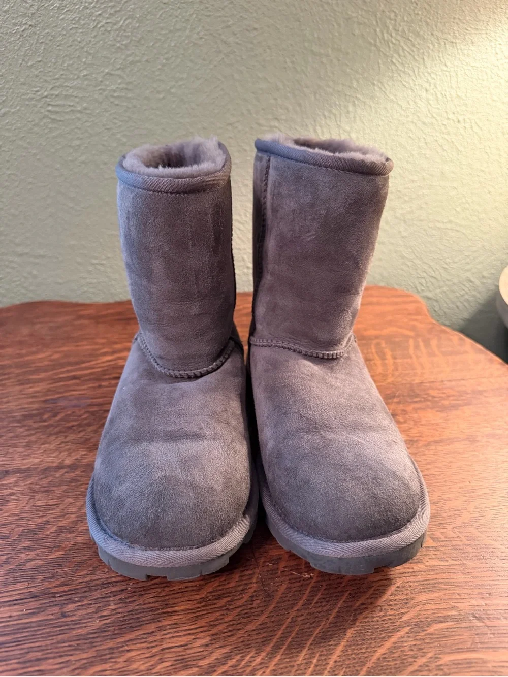 UGG Gray Winter Boots
